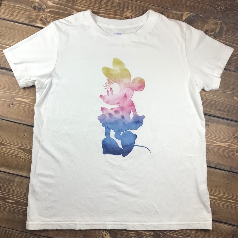 Uniglo Disney Minnie Watercolor Tee